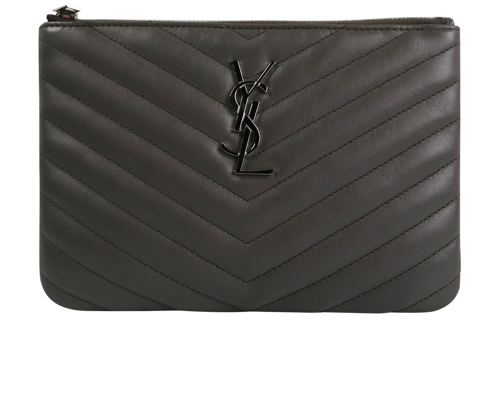 Monogram Pouch Saint Laurent YSL Designer Exchange Buy Sell Exchange